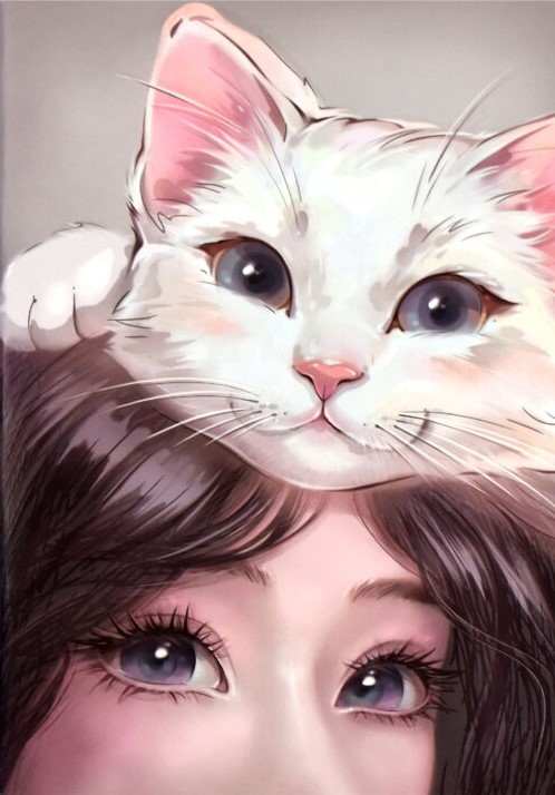 Notatnik A5 - Kocie czułości (kratka)