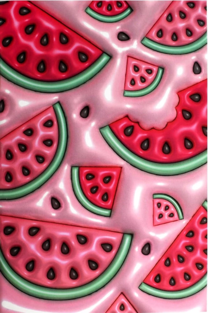 Notizbuch A5 - Wassermelonen (kariert)