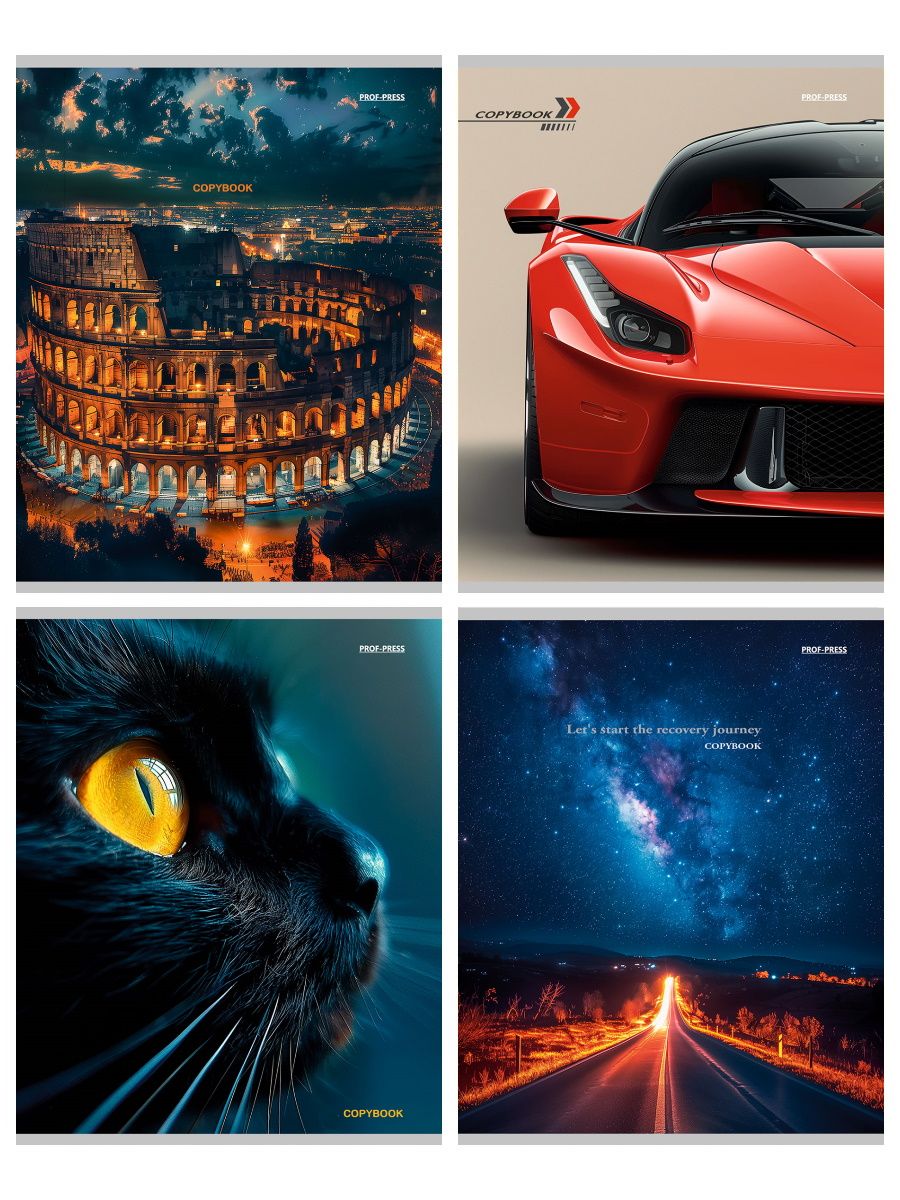 Zeszyt A5 - Mix (kratka)