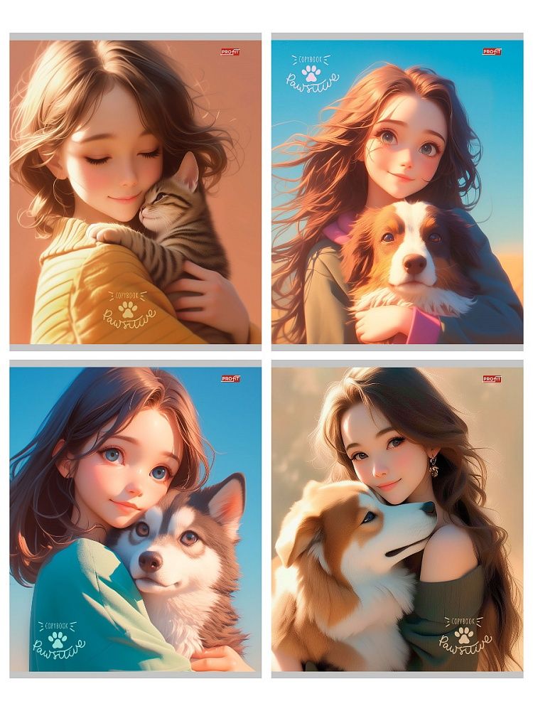 Zeszyt A5 - Gospodynie i zwierzęta (kratka)