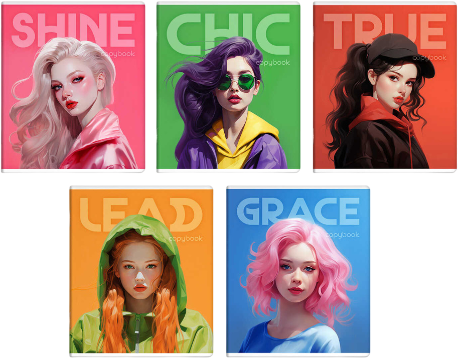 Zeszyt A5+ - Błyszcz (kratka)