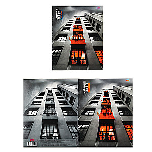 Notizbuch A4 - Architektur und Natur (kariert)