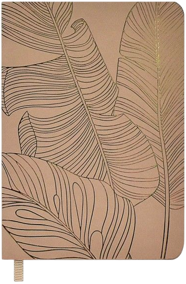 A6 Escalada piezīmju grāmatiņa - Tropu lapas