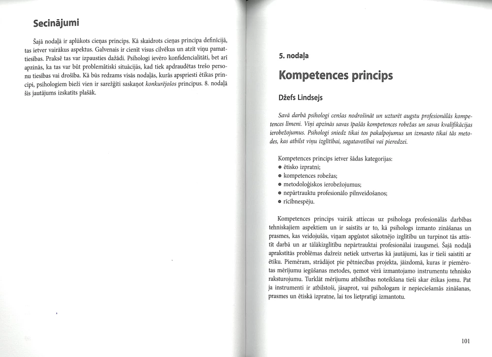 European Psychologists' Ethics