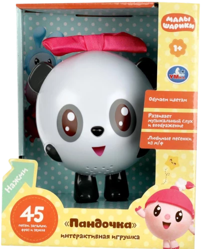 Entwicklungsspielzeug. Geschichtenerzähler-Panda