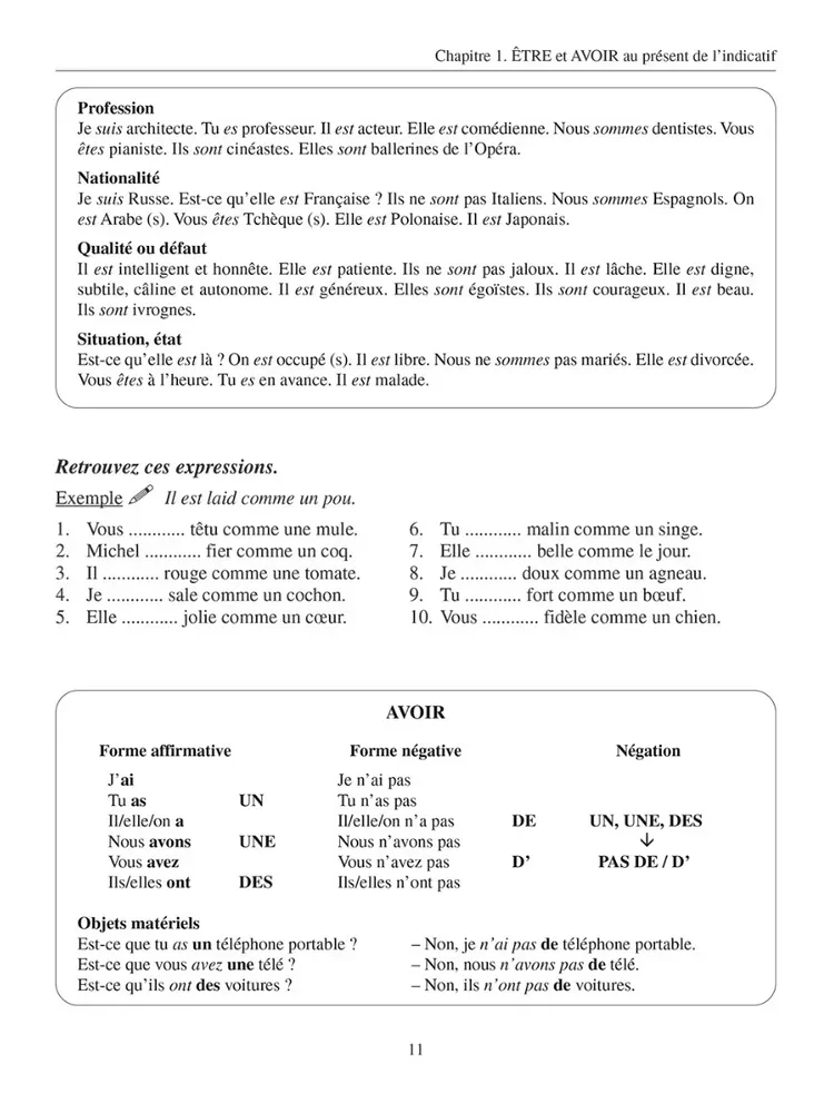 French language: dialogues and exercises (Le francais vite assimile)