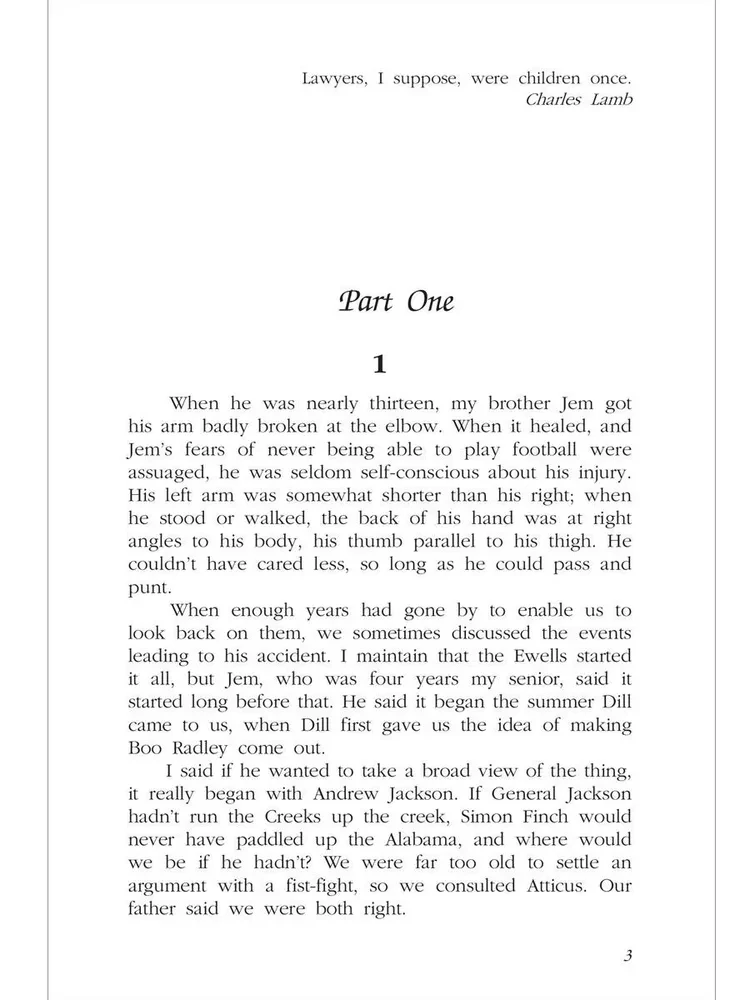 To Kill a Mockingbird