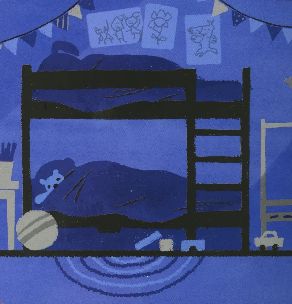 Who is not sleeping here?
