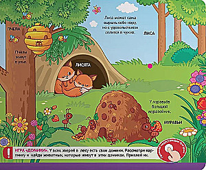 Sticker Book. Forest Animals