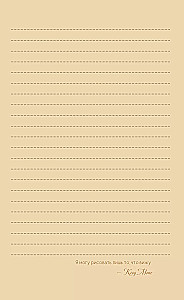 Notizbuch Inspiration. Kunst. Notizen. Van Gogh (Mädchen mit Zopf vor dem Himmel)