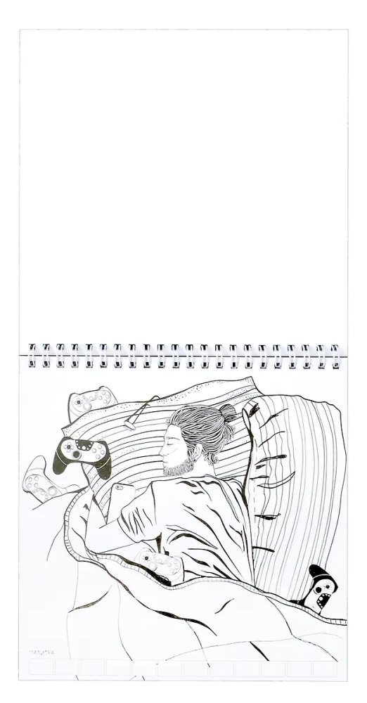 Relax Anti-Stress Coloring Book (Christmas Ball)