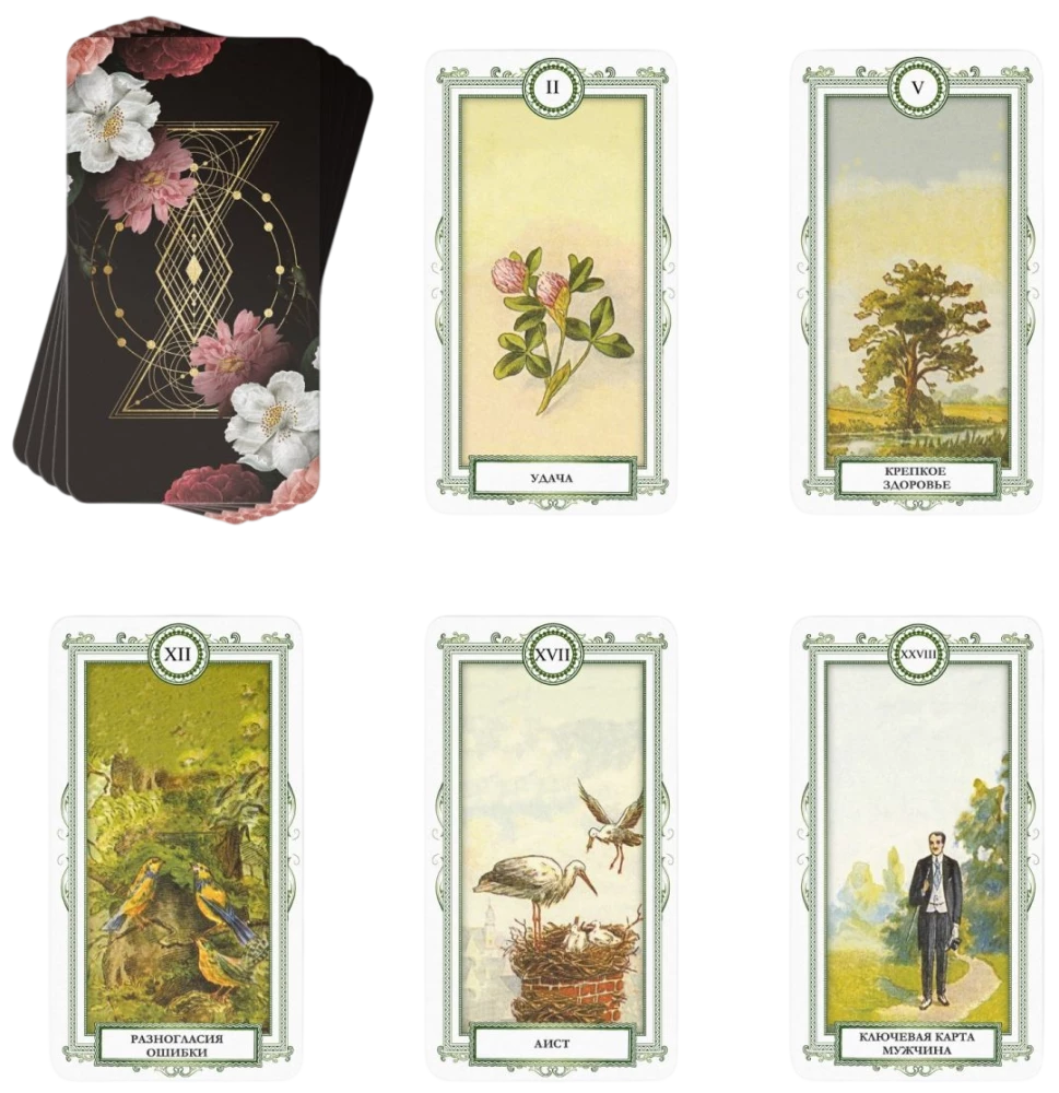 Tarot Cards Lenormand (36 cards)