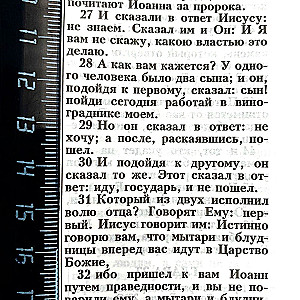 Библия (каноническая, среднего формата)