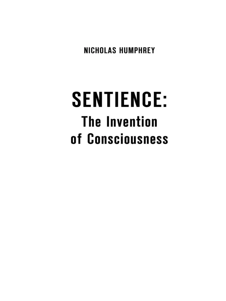 Inventing Consciousness. Emotions, Sensations and Self-Perception