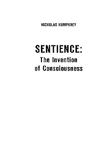 Inventing Consciousness. Emotions, Sensations and Self-Perception