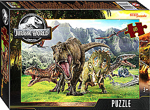 Puzzle - Park Jurajski (60 elementów)