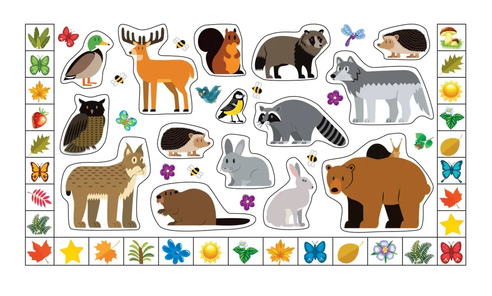 Big Sticker Album. Animals