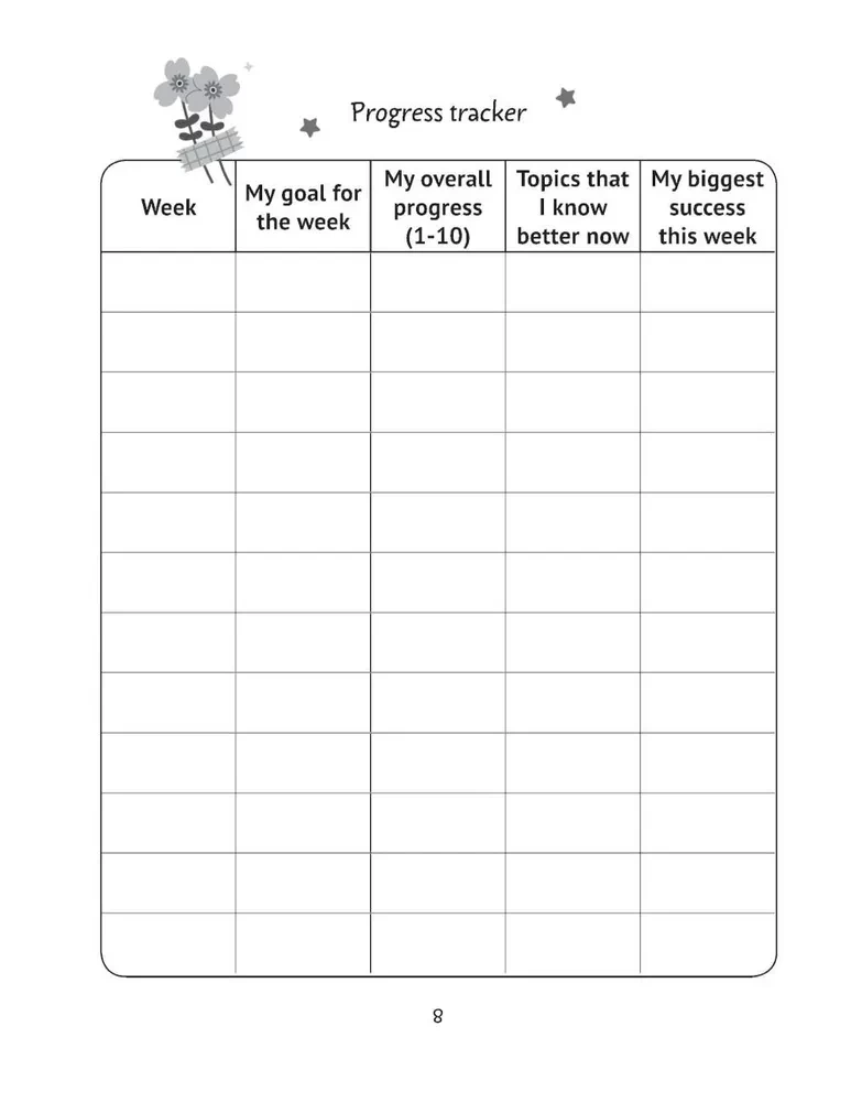 My Study Way: Motivation Diary - Motivation Diary (Design 2)