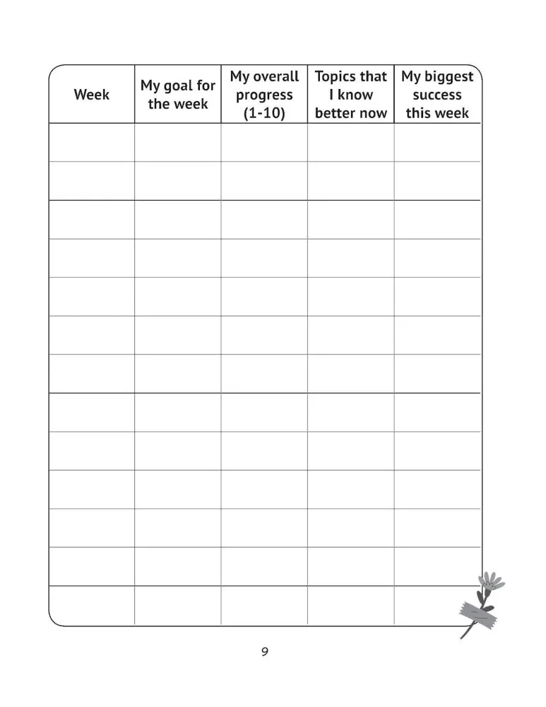 My Study Way: Motivation Diary - Motivation Diary (Design 2)