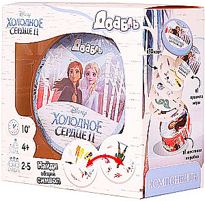 Настольная игра - Доббль. Холодное сердце 2