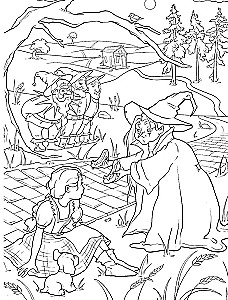 The Wizard of Oz. Art Coloring Book