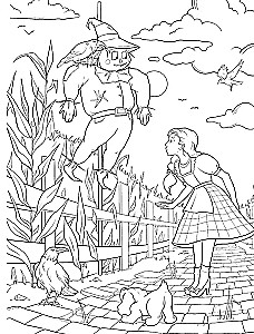 The Wizard of Oz. Art Coloring Book