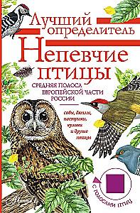Nicht singende Vögel. Die mittlere Zone des europäischen Teils Russlands. Bestimmungsbuch mit Vogelstimmen