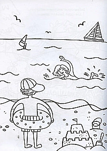 Big Coloring Books. In Nature