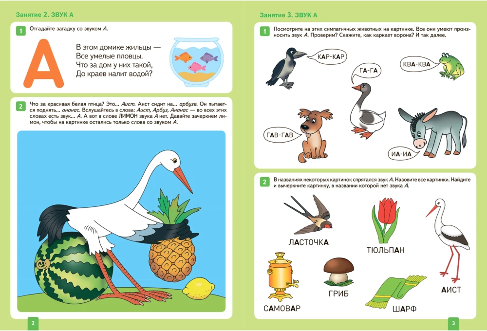 Big Workbook. Literacy Lessons in Kindergarten and at Home. 3-4 years