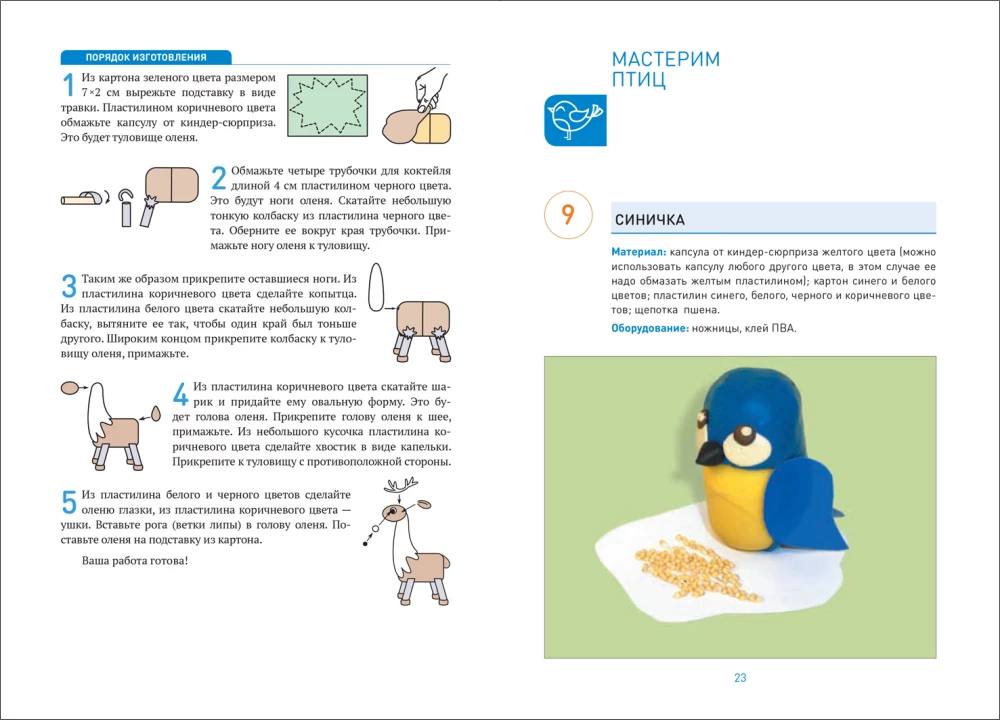 Crafts from Natural and Recyclable Materials. 5–6 Years