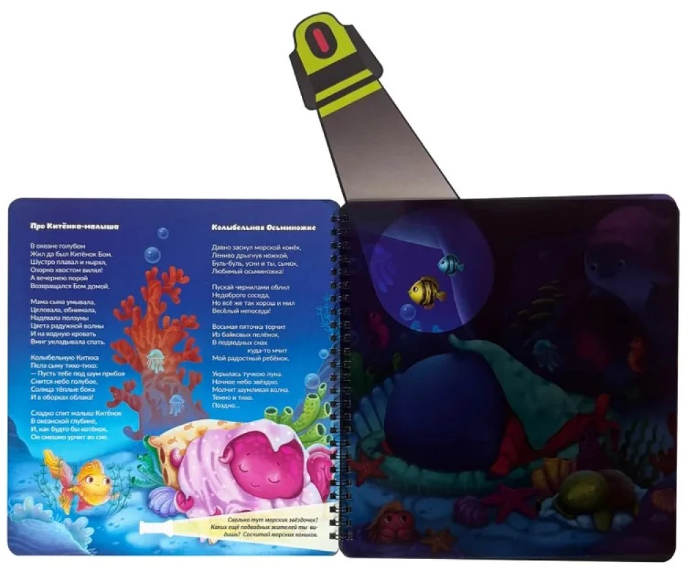 Book with a Flashlight - Gnome Sleepyhead and the Magic Flashlight