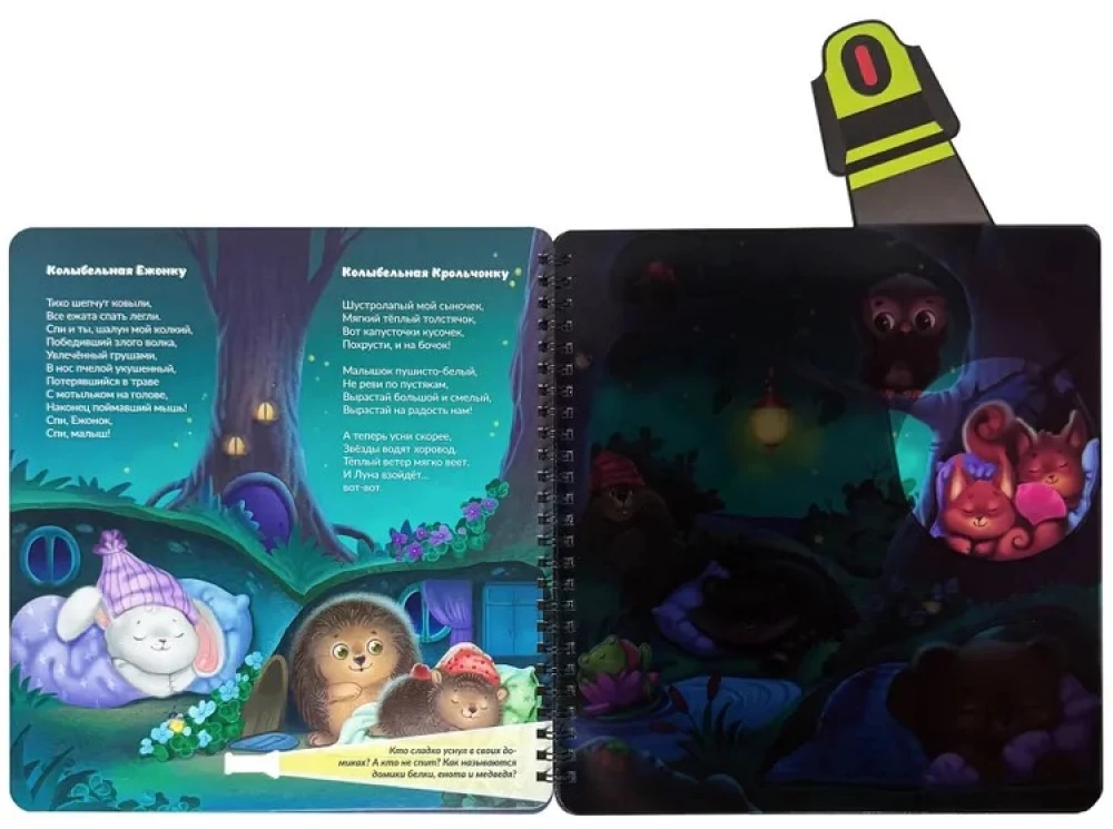 Book with a Flashlight - Gnome Sleepyhead and the Magic Flashlight