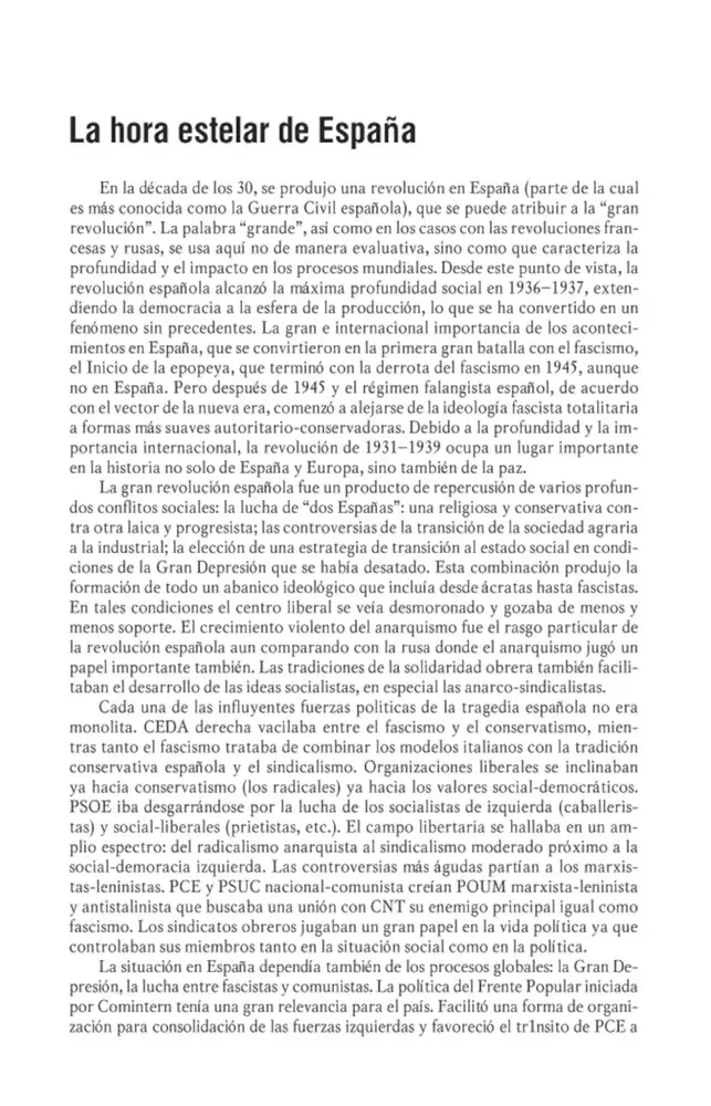 The Great Spanish Revolution 1931-1939