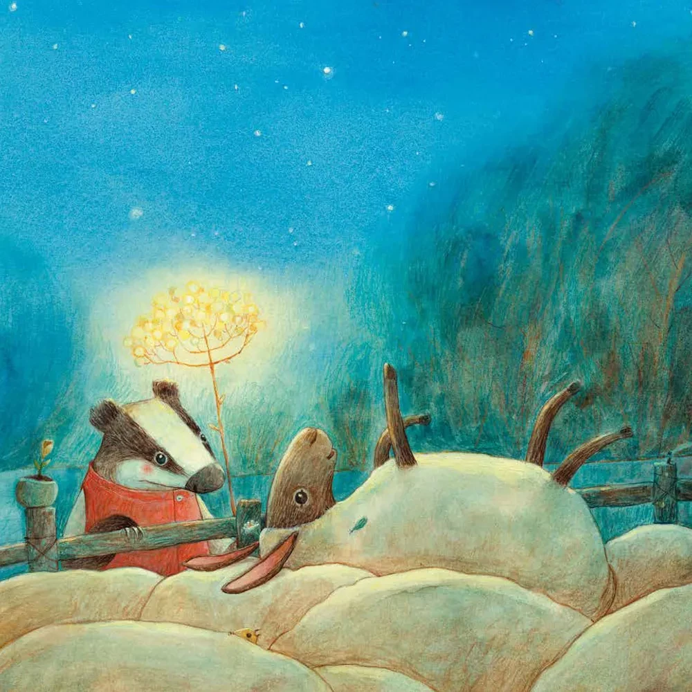Margarita was looking at the stars