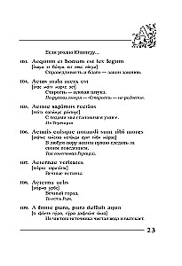 Eternal truths in eternal Latin. De verbo in verbum. Latin sayings