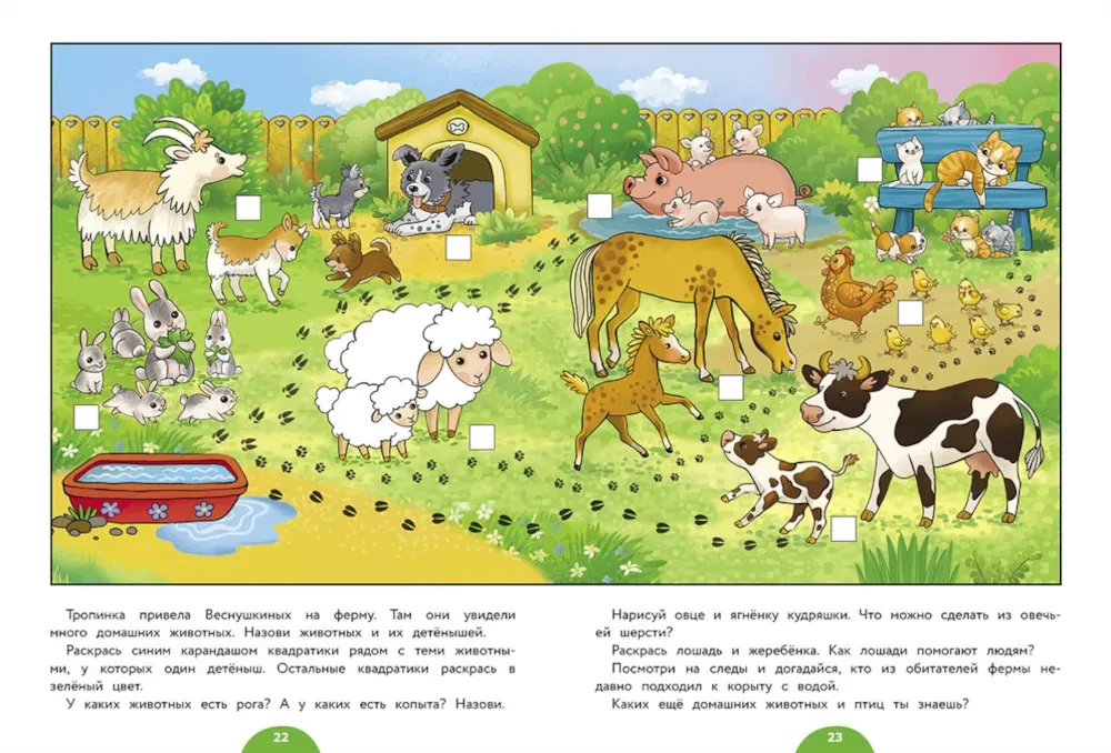 Jahreskurs für Aktivitäten. 3-4 Jahre