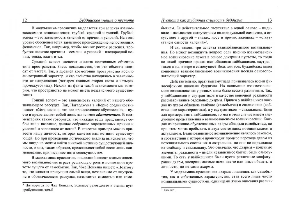 Buddhistische Lehre über die Leere. Einführung in die Madhyamika