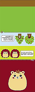 Cutouts with Stickers. In the Forest