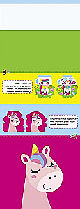 Cut-Outs with Stickers. Unicorns