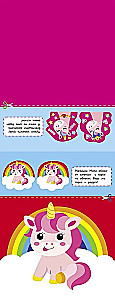 Cut-Outs with Stickers. Unicorns