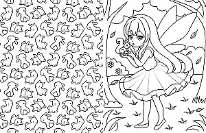 Anime-Mädchen