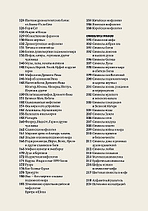 Galvenais mitoloģijas vēsturē. Atslēgas sižeti, tēmas, attēli, simboli