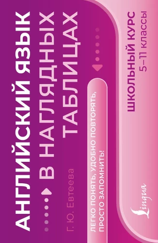 Englisch in anschaulichen Tabellen. Schulische Kurs. 5-11 Klassen