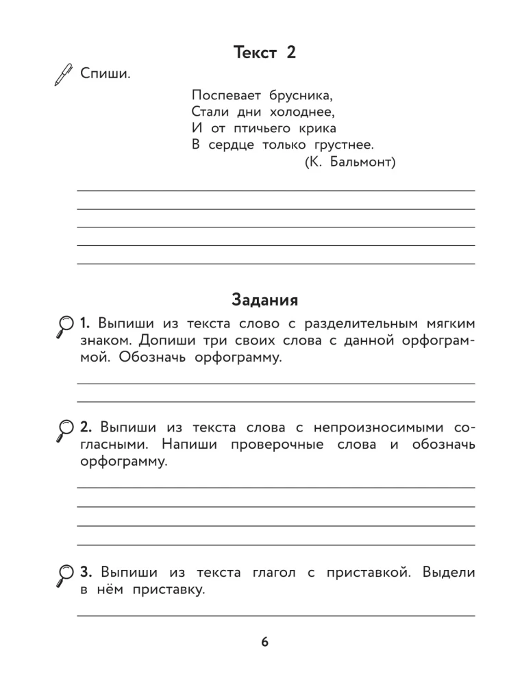 Tutor Notebook: Exercises for Practicing Russian Language Rules and Reinforcing Writing Skills