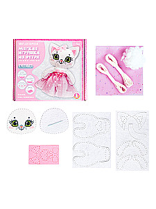 Soft Toy Handmade from Felt - Kitten