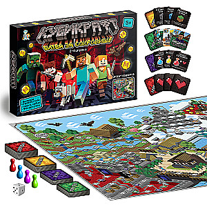 Board Game - Cubecraft. Battle for Treasures