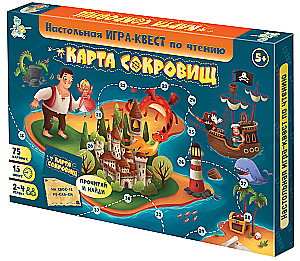 Gry planszowej - Mapa skarbów. Quest do czytania