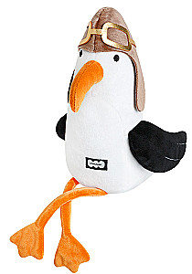 Weiche Plüschfigur - Möwe Pilot