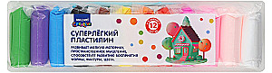 Super lekka plastelina (12 kolorów)