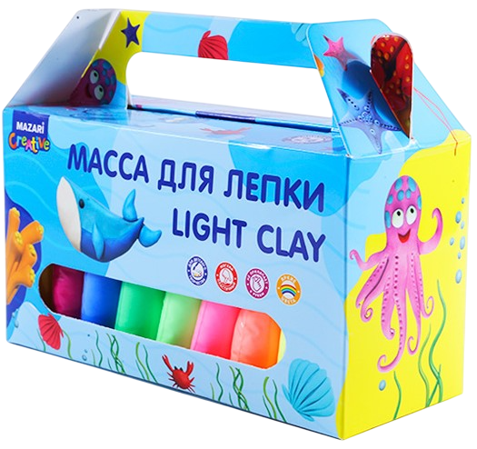 Minkštas molis (24 spalvos)